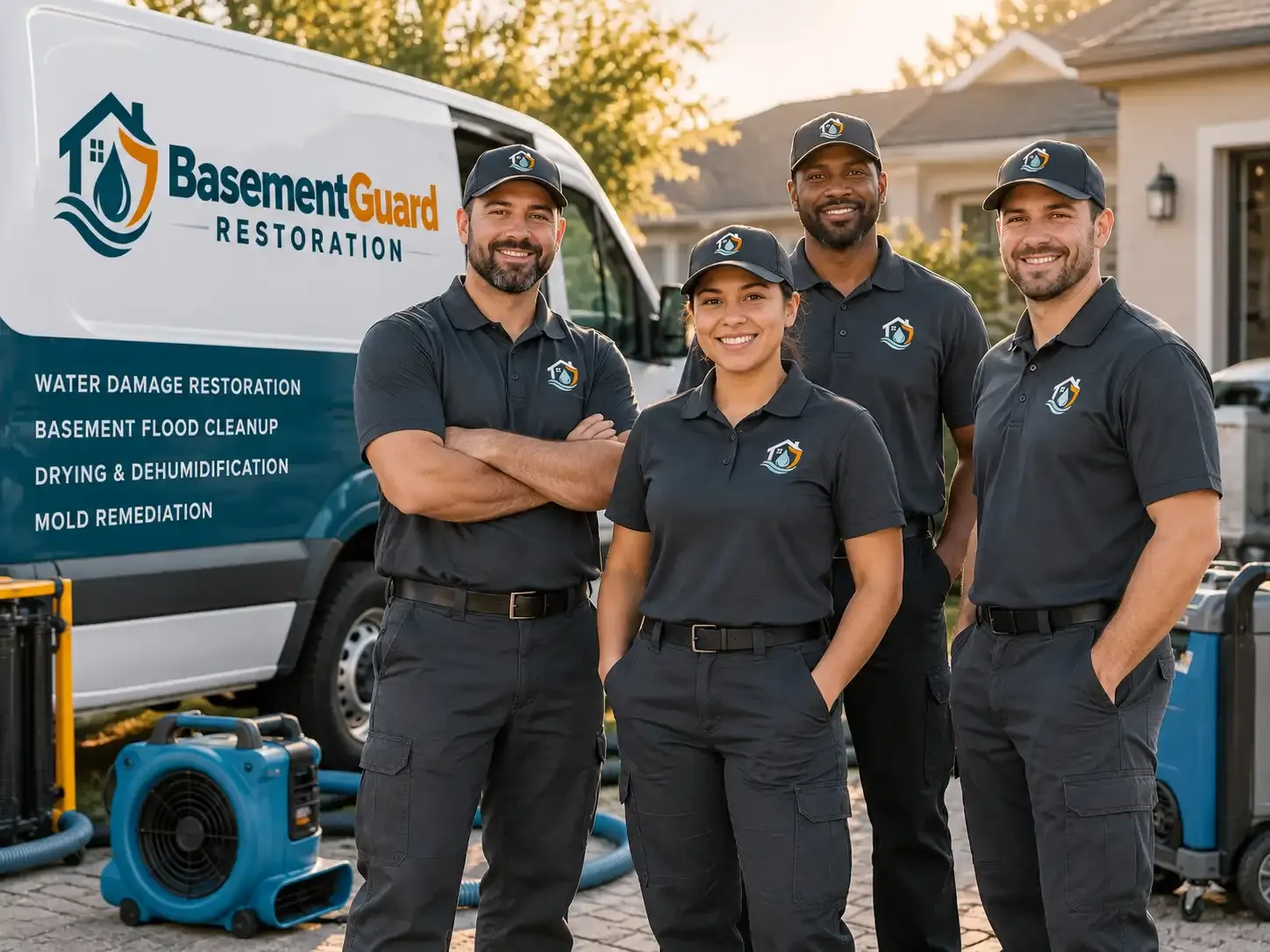 Basement Water Damage Restoration company in Four Oaks, NC